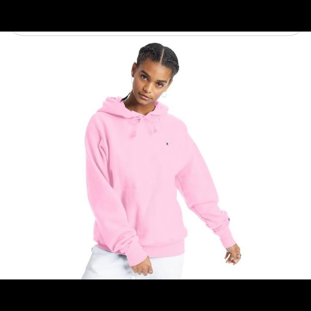 Champion bubble gum pink hoodie